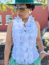 Load image into Gallery viewer, Bow Detail Tuxedo Top
