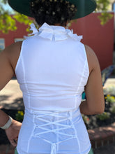 Load image into Gallery viewer, Bow Detail Tuxedo Top