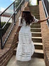 Load image into Gallery viewer, Sheer Stripe Midi Maxi