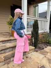 Load image into Gallery viewer, Rear Distressed Denim Jacket - (Small-3XL)