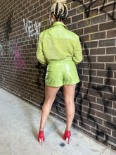 Load image into Gallery viewer, Almost Chanel Tweed/Faux Leather Set