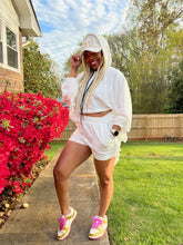 Load image into Gallery viewer, Fringe French Terry Short Set
