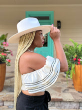 Load image into Gallery viewer, Embroidered Linen Summer Top