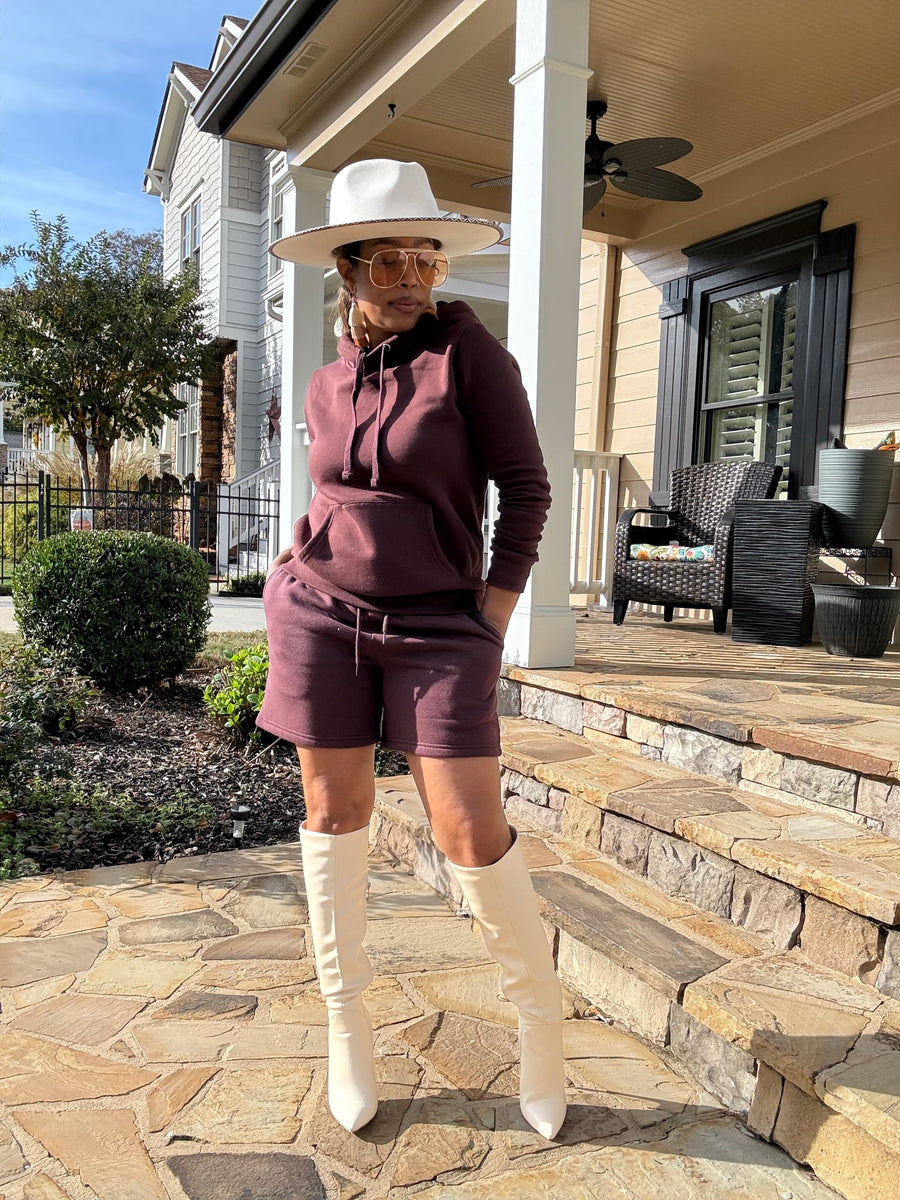 Fleece Hoodie Short Set – iAmDaniJay