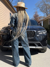 Load image into Gallery viewer, Backpack Denim Set