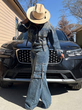 Load image into Gallery viewer, Backpack Denim Set
