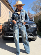 Load image into Gallery viewer, Backpack Denim Set