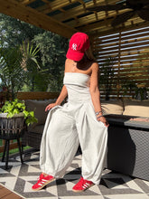 Load image into Gallery viewer, Folded Strapless Barrel Jumpsuit