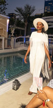 Load image into Gallery viewer, Wide Leg Jumpsuit &amp; Fringe Cape Set