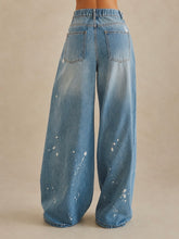 Load image into Gallery viewer, Speckled Wide Leg Jean (Small-XL)