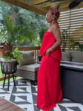 Load image into Gallery viewer, Asymmetric Hem Halter Set