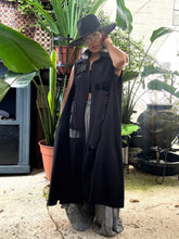 Load image into Gallery viewer, Cut Out Design Shirt Dress - Black
