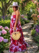 Load image into Gallery viewer, Empire Waist Sweetheart Maxi