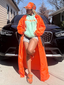 Parachute Maxi Windbreaker - Neon
