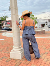 Load image into Gallery viewer, Chambray Denim Summer Set