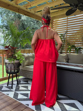 Load image into Gallery viewer, Asymmetric Hem Halter Set