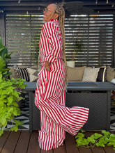 Load image into Gallery viewer, Candy Striped Suit Set