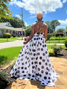 Dreamy Polka Dot Sundress