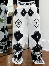Load image into Gallery viewer, Aztec Print Sweater Set - Black