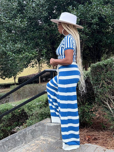 Striped Boucle Set