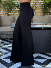 Load image into Gallery viewer, High Waisted Pintuck Pant - Black