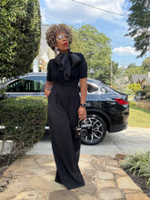 Load image into Gallery viewer, Paperbag Suspender Jumpsuit