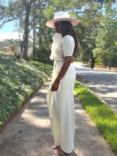 Load image into Gallery viewer, Pleated OverLay Belted Trouser