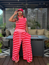 Load image into Gallery viewer, Striped French Terry Lounge Set (Small - 3XL)