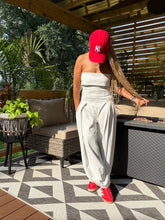 Load image into Gallery viewer, Folded Strapless Barrel Jumpsuit