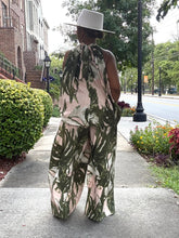 Load image into Gallery viewer, Flowing Palms Pant Set