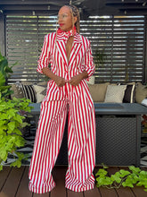 Load image into Gallery viewer, Candy Striped Suit Set
