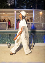 Load image into Gallery viewer, Wide Leg Jumpsuit &amp; Fringe Cape Set