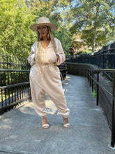 Load image into Gallery viewer, Overlay Jogger Set - Beige