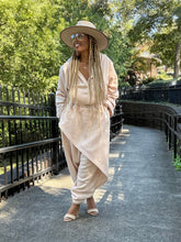 Load image into Gallery viewer, Overlay Jogger Set - Beige