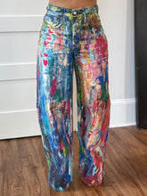 Load image into Gallery viewer, Abstract Painted Jeans