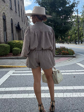 Load image into Gallery viewer, Bubble Hem Jacket &amp; Short Set