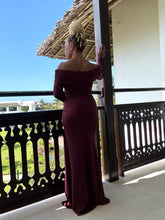 Load image into Gallery viewer, Off Shoulder Ruched Mermaid Dress
