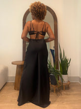 Load image into Gallery viewer, Satiny Strappy w/ Cut Out Maxi