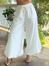 Load image into Gallery viewer, Poplin Parachute Pant - White