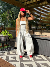 Load image into Gallery viewer, Folded Strapless Barrel Jumpsuit