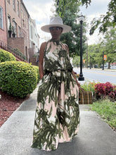 Load image into Gallery viewer, Flowing Palms Pant Set