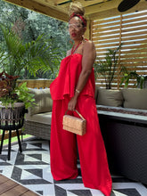 Load image into Gallery viewer, Asymmetric Hem Halter Set