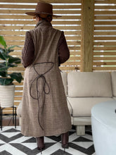 Load image into Gallery viewer, Herringbone Cable Knit Sleeve Coat