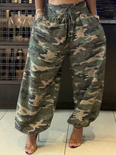 Load image into Gallery viewer, Camo Print Parachute Pant (Small - XL)
