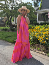 Load image into Gallery viewer, Pretty Swirl Print Sundress