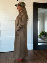 Load image into Gallery viewer, Deconstructed Raw Hem Trench