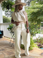 Load image into Gallery viewer, Bow Tuxedo Stripe Jean