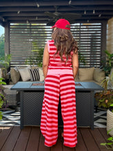 Load image into Gallery viewer, Striped French Terry Lounge Set (Small - 3XL)