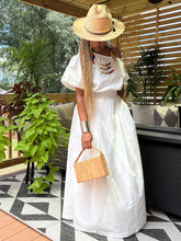 Load image into Gallery viewer, Day Party Off Shoulder Sundress