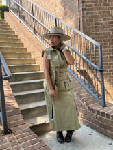 Load image into Gallery viewer, Safari Cargo Skirt Set - Olive